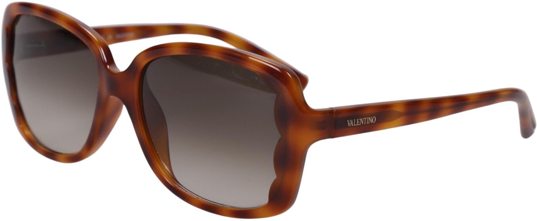 Valentino Garavani Damen Sonnenbrille, Orange - Second Hand