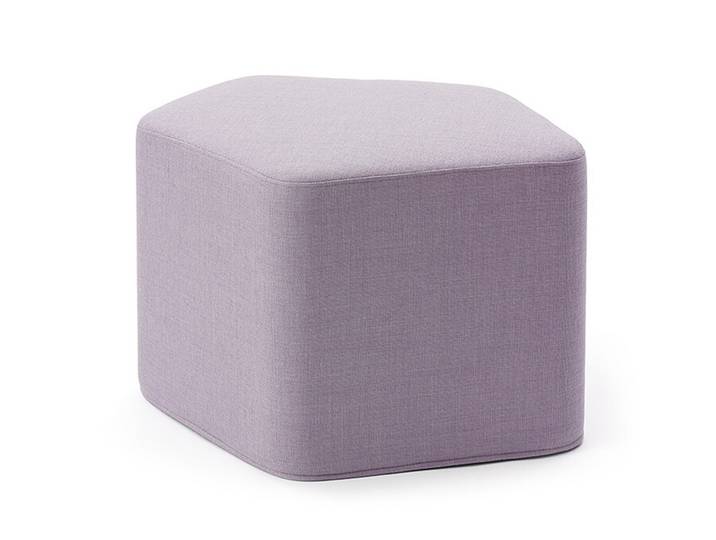 Softline Schemel Lake lila, Designer busk+hertzog, 63x40x52 cm
