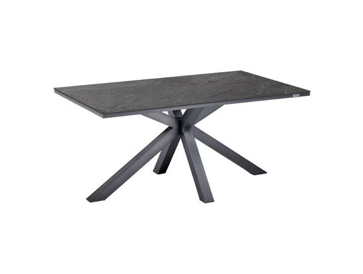 Kettler Cubic Gartentisch 160x95cm Aluminium/HPL Dunkelgrau