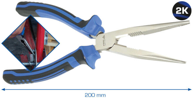 Brilliant Tools pince à bec demi-rond (BT062900)
