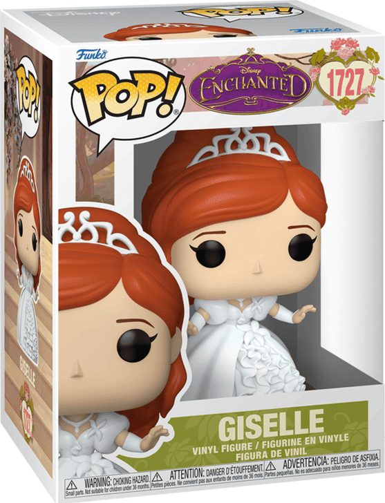 Funko Pop! Vinyl - Enchanted - Giselle (Wedding) 3.75-inch Vinyl Figure, Red Hair, Wedding Dress, Disney Collectible