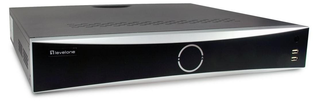 Level One NVR-0411 32-kanaals netwerk videorecorder met PoE en H.265, 10TB