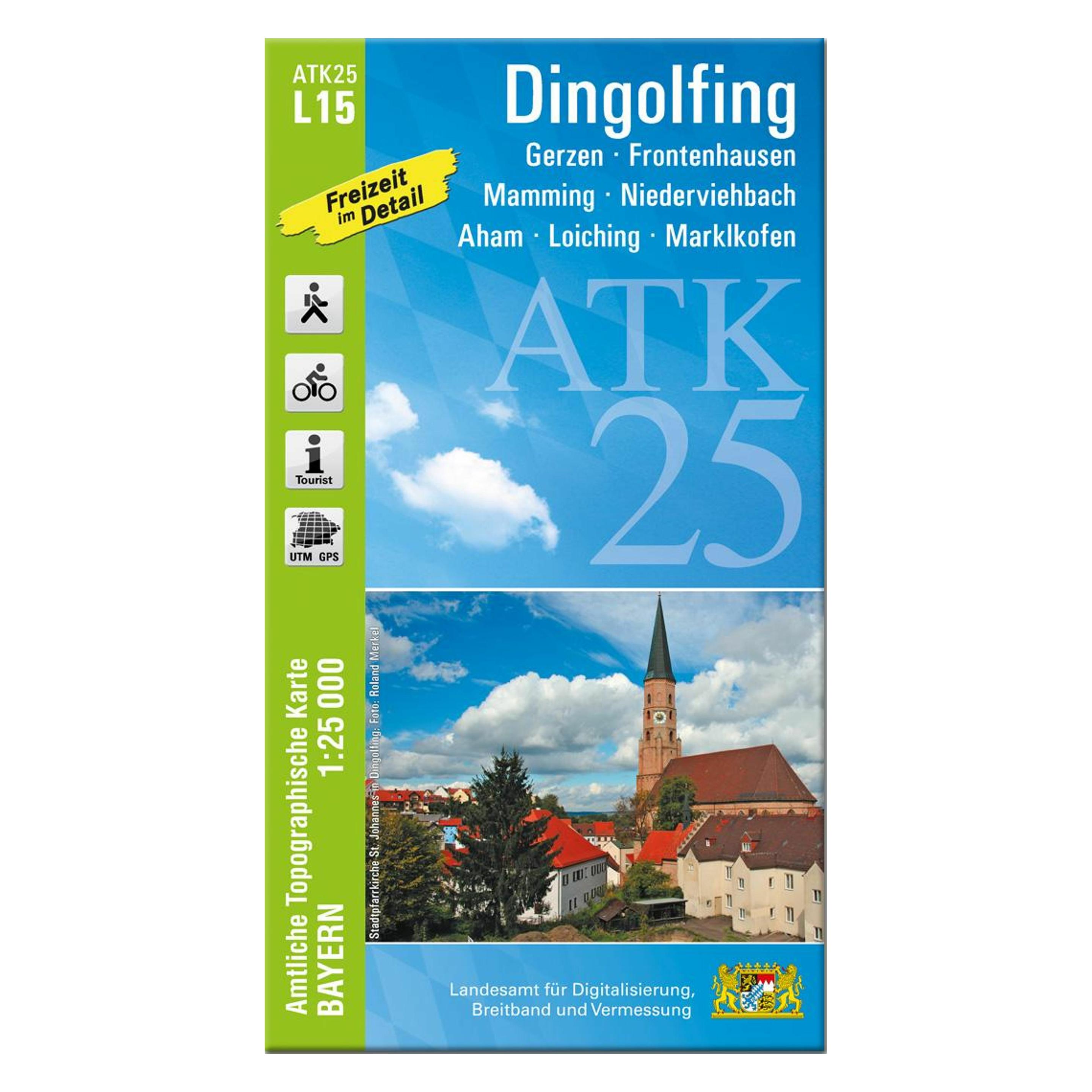LDBV Bayern ATK25-L15 Dingolfing (Amtl.Topgr.Kte (40690078)