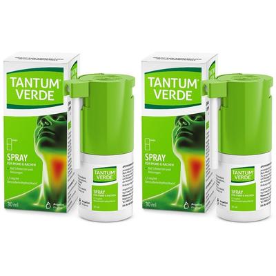 Tantum Verde 1,5 mg/ml Spray z.Anwen.i.d.Mundhöhle 2x 2x30 ml