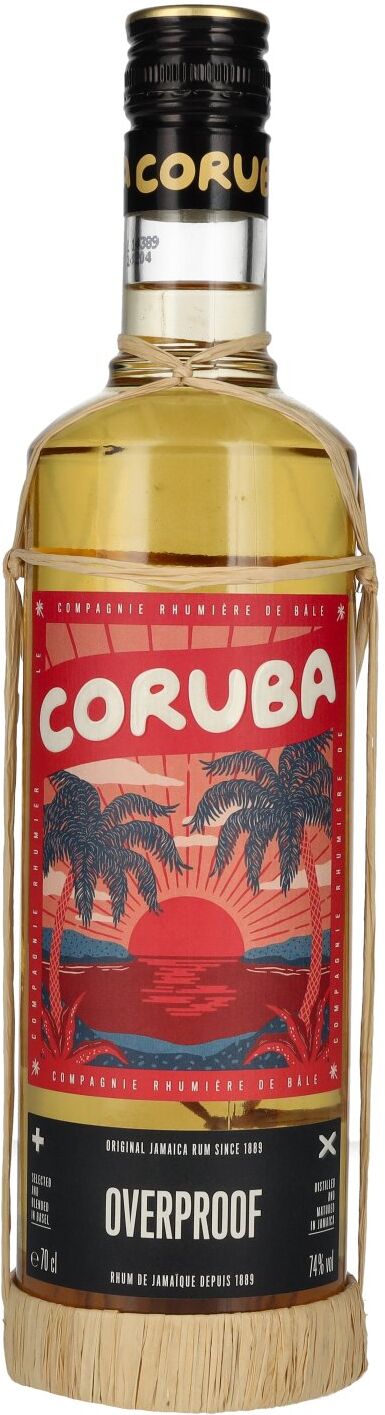 Rum Coruba Coruba Original Jamaica Rum OVERPROOF 74% Vol. 0,7l