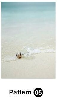 Inspire Select Tropical Ocean Beach Canvas Wall Art Print Aesthetic Summer Landscape Poster 5 8.27 11.81 In no Frame