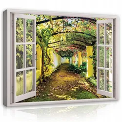 BILDER auf Leinwand Garten Natur Modern 100x70