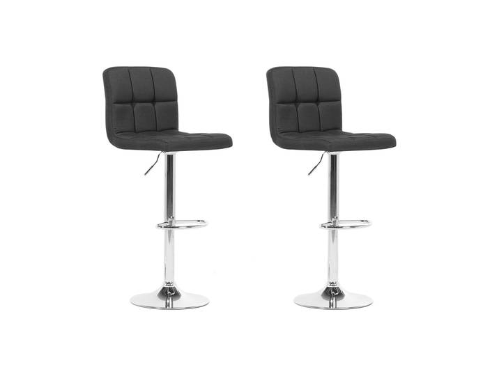 Lot de 2 chaises de bar noir