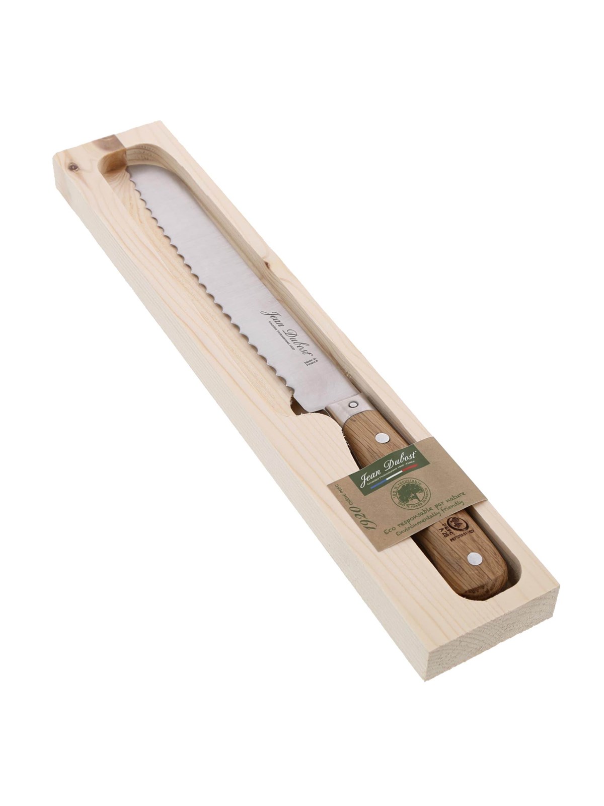 Jean Dubost Brotmesser 20 cm 1920 Umweltfreundlich