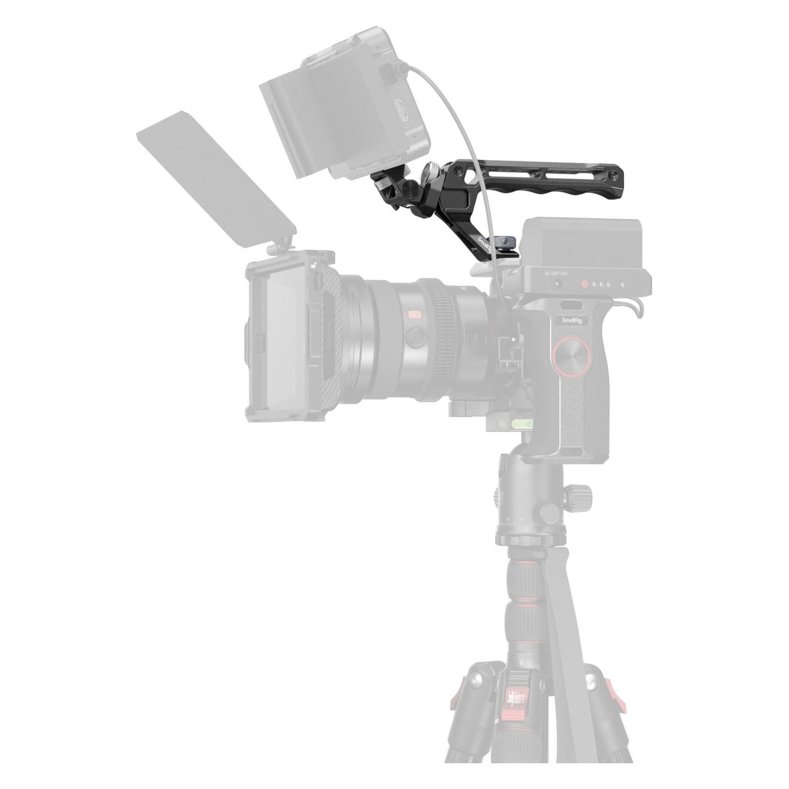 SmallRig Top Handle with Monitor Support Kit (geeigner für ARRI 3/8"-16 Screw) 5323 (Cage, Griff) (5323)
