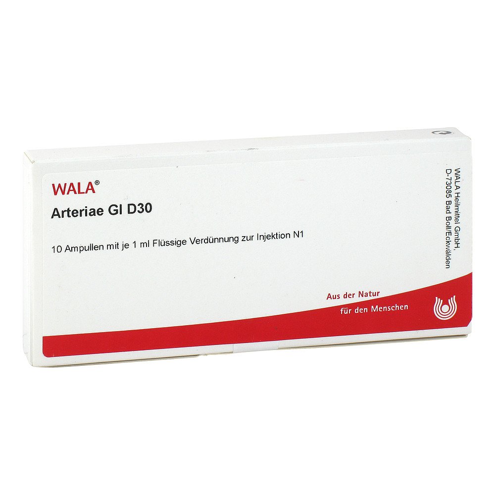 WALA Heilmittel GmbH Arteriae Gl D30 Ampullen 02902764
