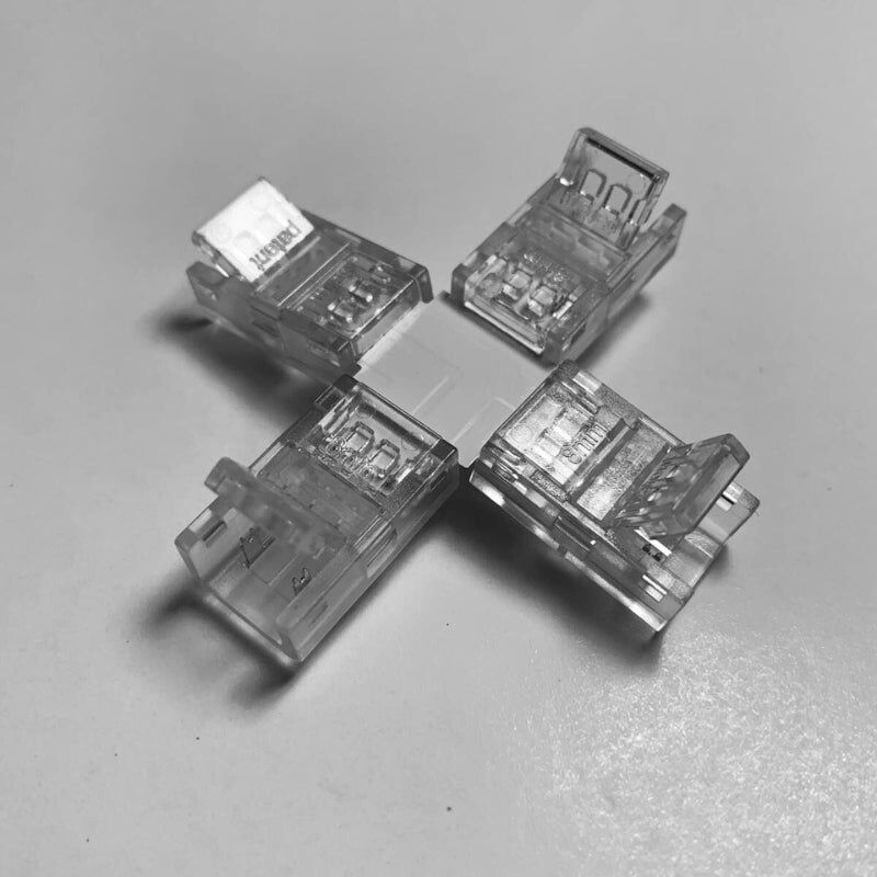 Tsong Connecteur X pour Ruban LED COB 8mm