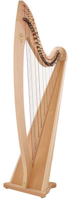 Lyon & Healy Troubadour VI Lever Harp NA Naturel