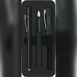 FABER-CASTELL Faber Castell Füller+ KS Grip 2011 schwarz Feder