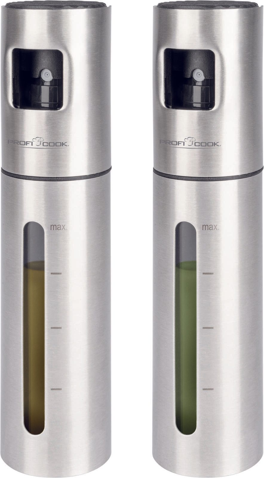 ProfiCook PC-EOS 1270 Ölsprüher 4 cm je 100 ml silber