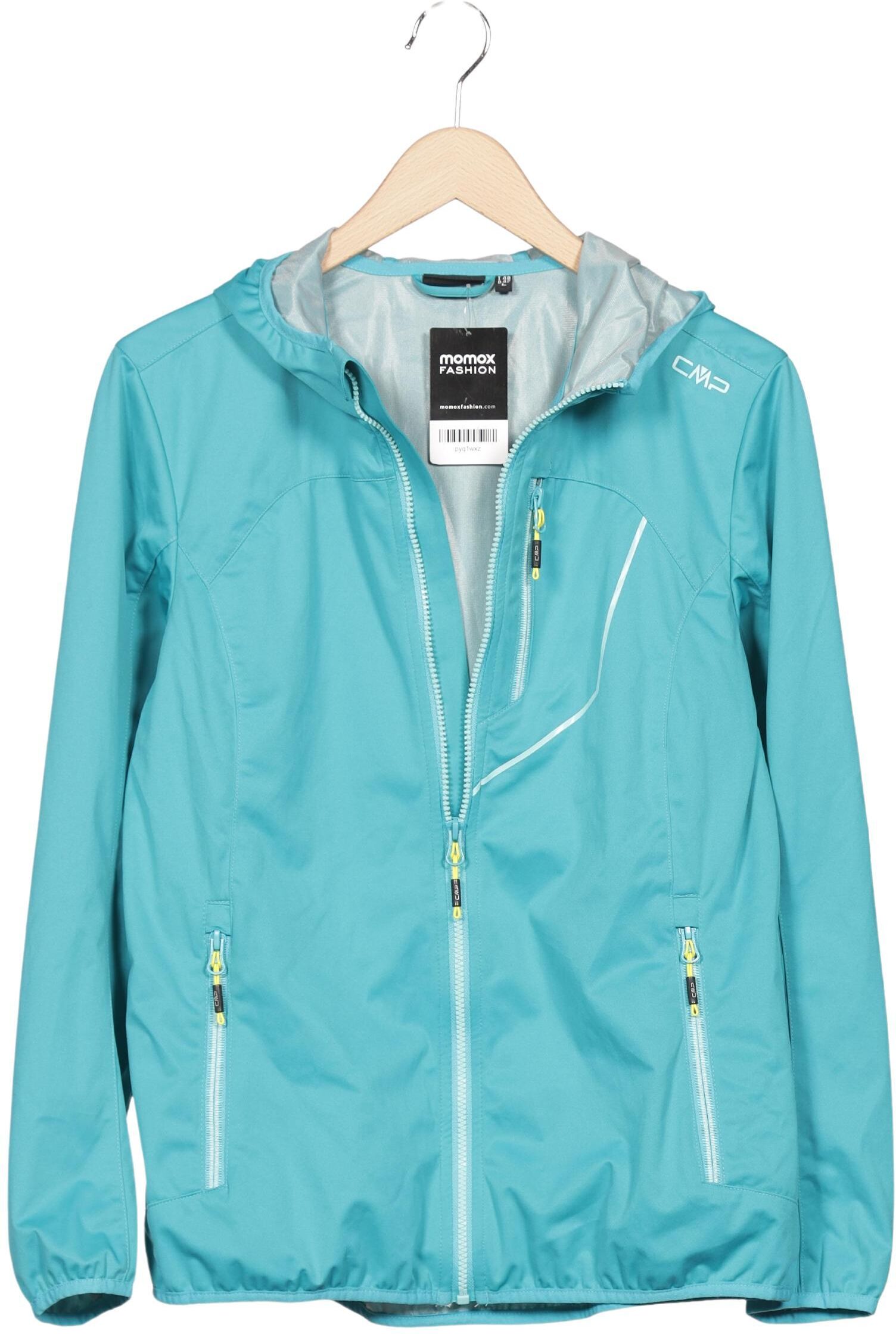 CMP Damen Jacke, Türkis, Gr. EU 42, Synthetik / Tex / Membran - Second Hand