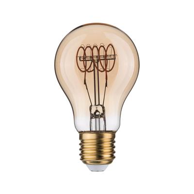 PAULMANN LED-Leuchtmittel "Rustic Shine AGL 300lm 4,5W 1800K W gold 230V", gold (goldfarben), L:10,5cm Ø:6cm, Leuchtmittel