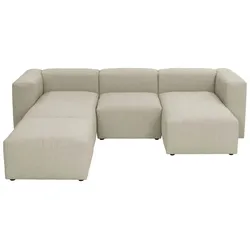 Max Winzer Wohnlandschaft  Lena ¦ creme ¦ Maße (cm): B: 275 H: 73
