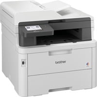 MFC-L3760CDW, Multifunktionsdrucker hellgrau, USB, LAN, WLAN, Scan, Kopie, Fax, Duplex (Druck)