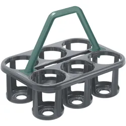 Flaschenträger BASIC (LBH 35x26x27 cm) - grau - LBH 35x26x27 cm