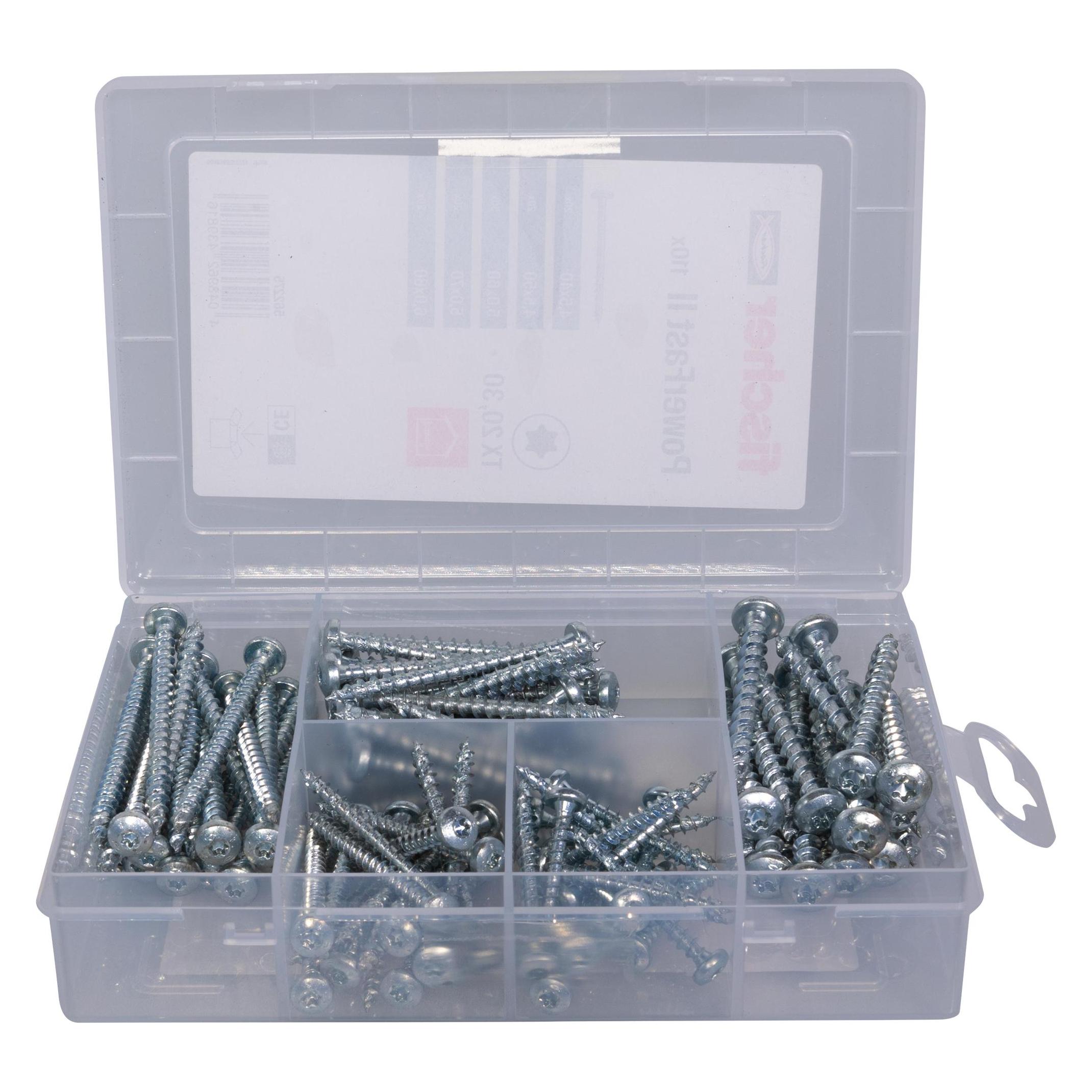 Fischer Meisterbox PowerFast II PH VG TX (110 Schrauben pro Stück) (562275)