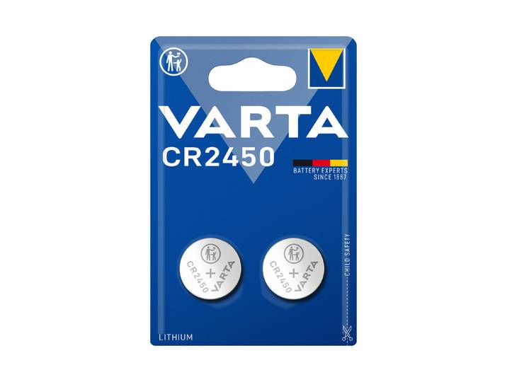Varta Knopfzellenbatterie Electronics CR 2450