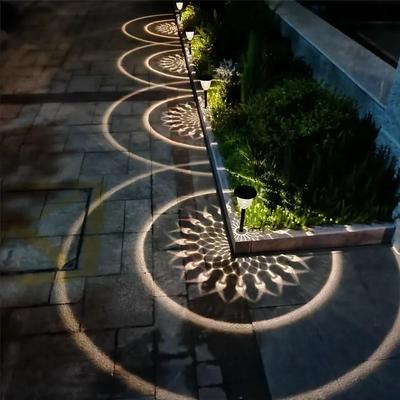 Uplift Essentials Solar Pathway Lights Outdoor Waterproof warm White 1pc