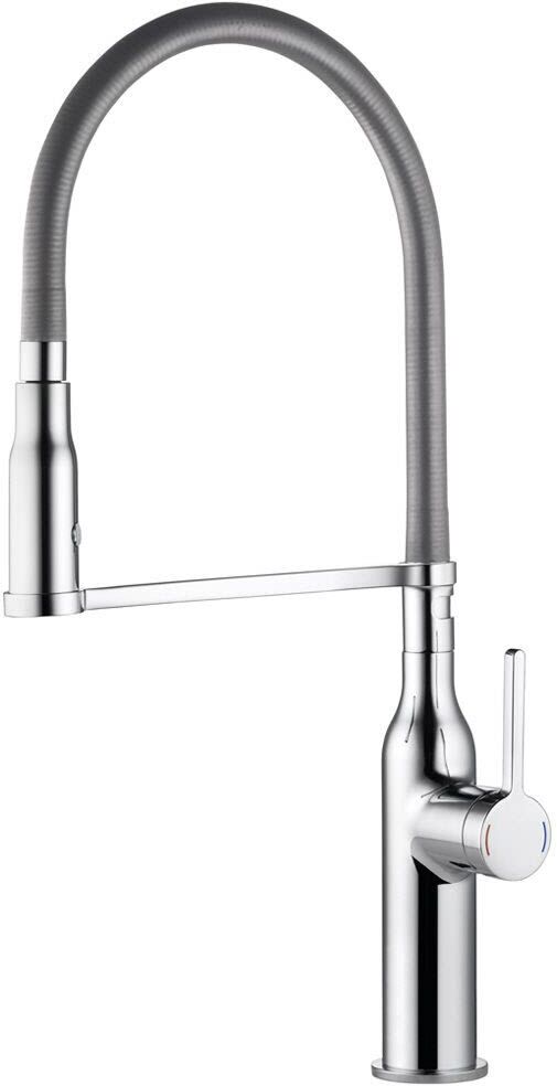 KWC SIN Single lever sink mixer with pull-out shower, front window installation 10.261.432.000FLVMS