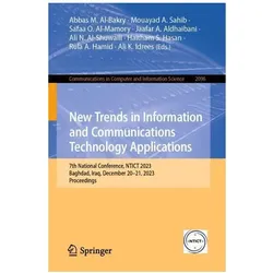 New Trends in Information and Communications Technology Applications, Fachbücher