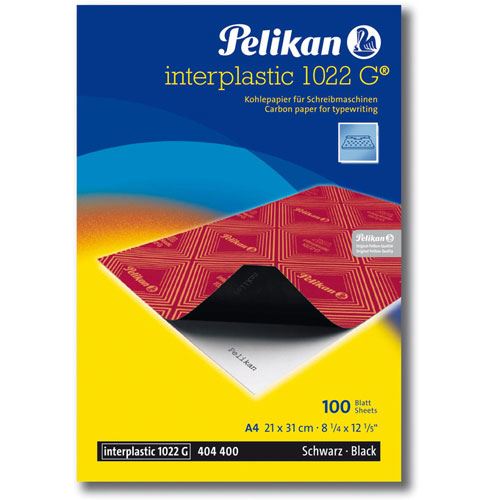 Pelikan Kohlepapier interplastic 1022 G, DIN A4, 100 Blatt
