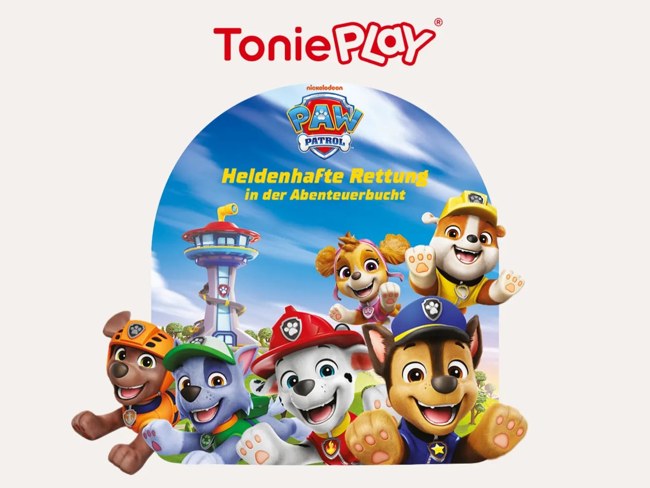 Boxine Tonies Play Spiel für Toniebox 2 Play M - Paw Patrol: Heldenhafte Rettung in der Abenteuerbucht 11002940
