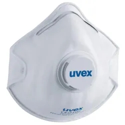 uvex silv-Air c Atemschutzmaske silv-Air c FFP1 mit Ausatemventil - 3 Stück - 8742111