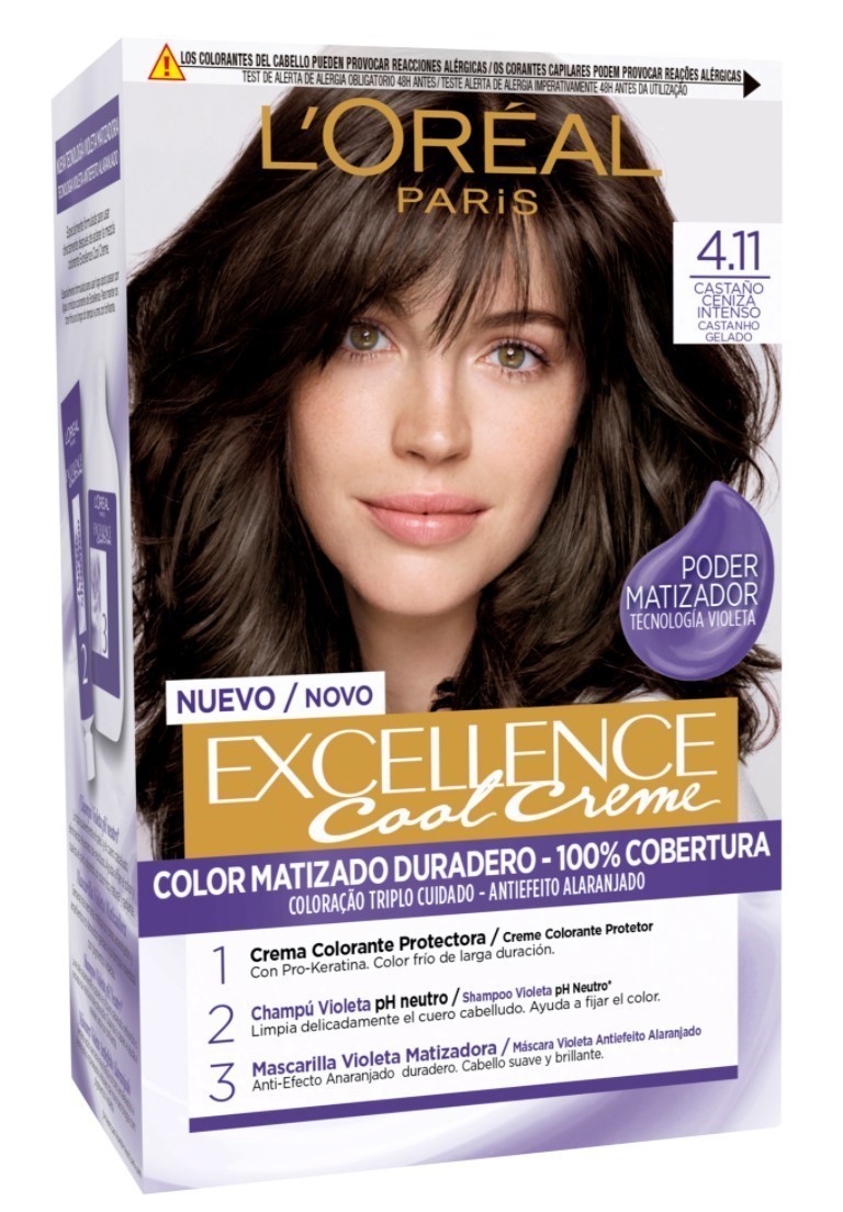 L'Oréal Paris Excellence Cool Cream Permanent Color 1&nbsp;un. 4.11
