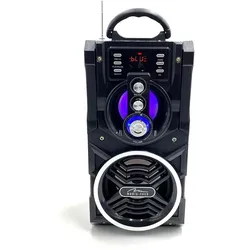 Media-Tech PARTYBOX BT MT3150 (4 h), Bluetooth Lautsprecher, Schwarz