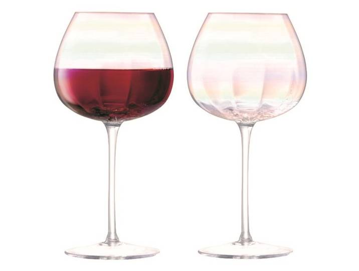 LSA International Rotweinglas-Set Pearl Perlmutt Glas H 20 cm 0.46 l 2 Stk