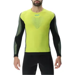 UYN Running PB42 langarm Laufshirt Herren sulphur spring/black S