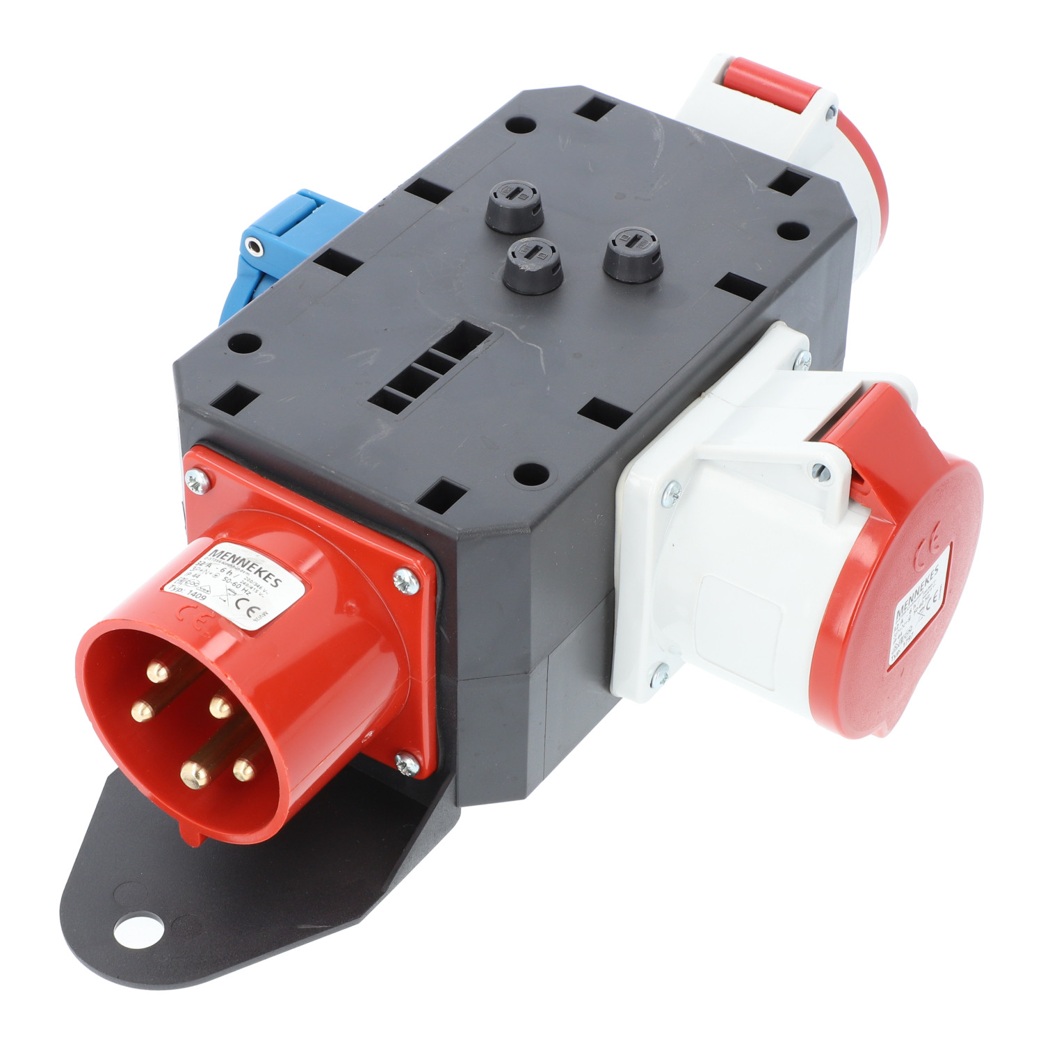 as Schwabe CEE-adapter MIXO MOSEL, 1x CEE-stekker, 400V, 32A, 5-polig, IP44