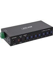 InLine USB 3.2 Gen.1 Industrie-Hub USB-C 7-Port mit Netzteil (35396E)