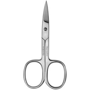 May Nagelschere SC-0023, Edelstahl, für Finger- & Fußnägel, mit leicht gebogener Schneide