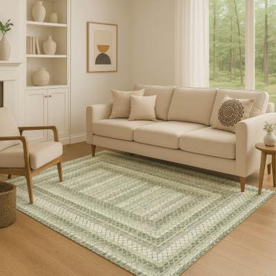 Addison Rugs Premium Washable Super Soft Modern Borders Mayfield Rug