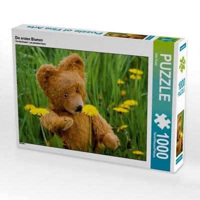 CALVENDO Puzzle Die ersten Blumen | 1000 Teile Lege-Größe 64x48cm Foto-Puzzle für glückliche Stunden