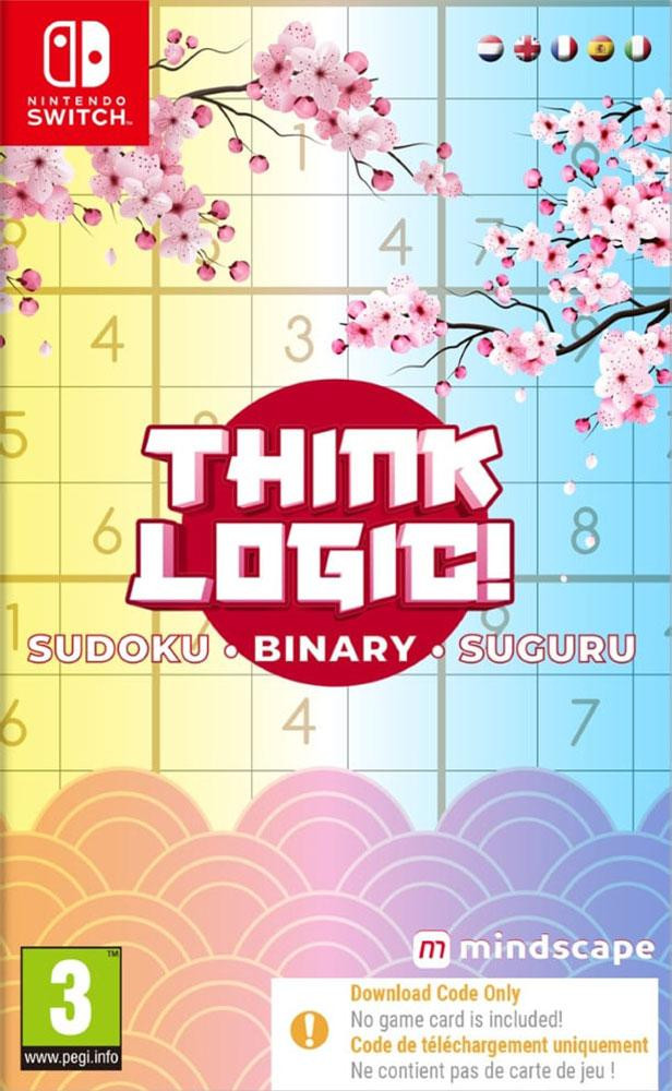 Nintendo Switch Think Logic! Sudoku - Binary - Suguru Code in Box