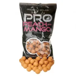 Starbaits Pro Boilies (Peach & Mango), orange