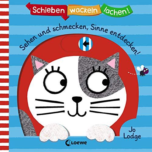 Schieben, Wackeln, Lachen! - Sehen und schmecken, Sinne entdecken!: Pappbilderbuch, Buch mit Klappen ab 2 Jahre - Preis vom 30.09.2026 09:01:18 h
