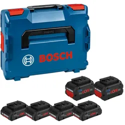 Bosch Akku-Paket 4x PC18V4.0+2x PC18V 8.0 - 1600A02A2T