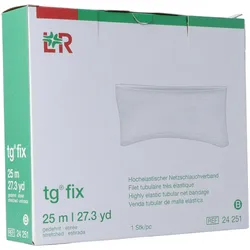 Lohmann & Rauscher, Verbandsmaterial, fix hochelastischer Netzschlauchverband 25m B für Extremitäten klein (mehrere Finger/Hand/Fuss)