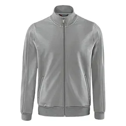SCHNEIDER SPORTSWEAR MICKM Basic-/Trainings-Jacke Herren grau-meliert - 58