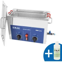 EMMI 40 HC PLUS - Ultraschallreiniger, 4 l , 240 W, mit Heizung, Edelstahl