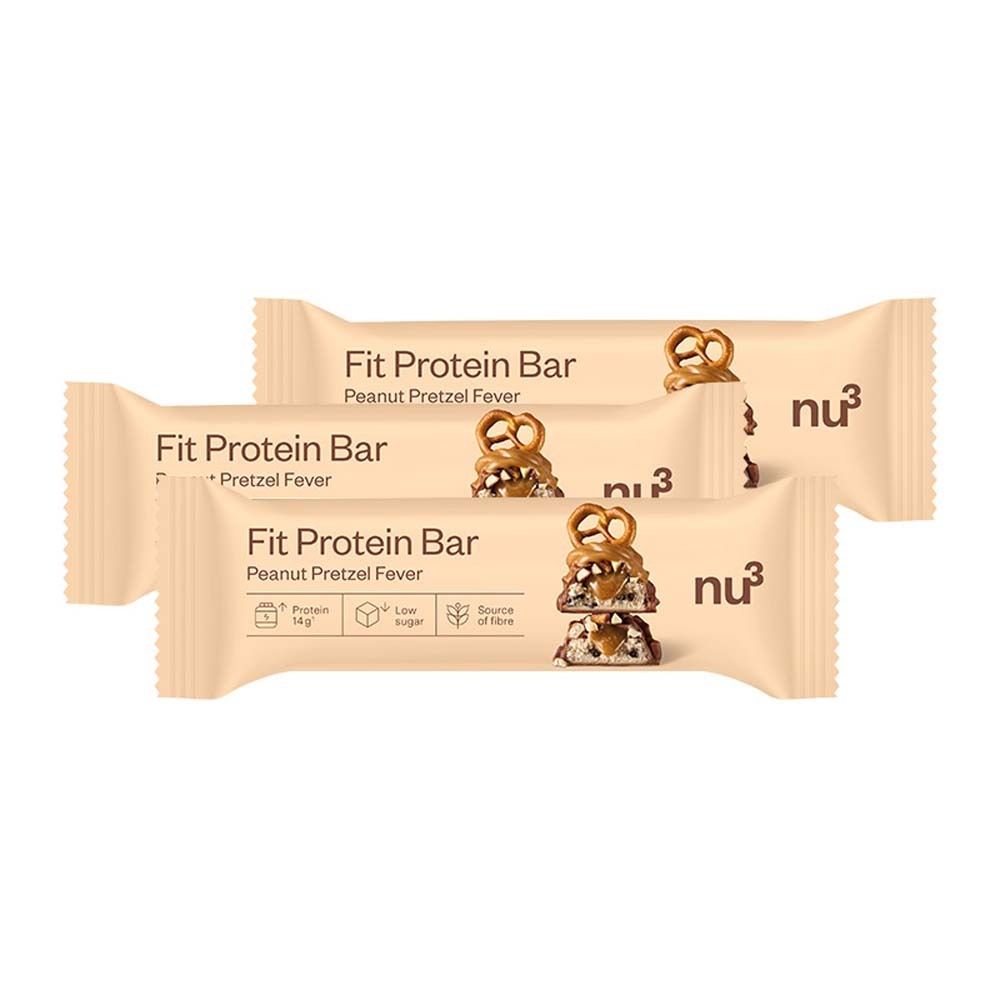 nu3 Fit Protein Bar Peanut Pretzel 3x55 g Riegel