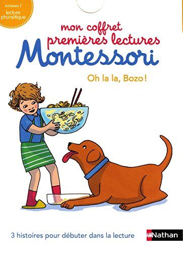 Mon coffret premières lectures Montessori : Oh la la, Bozo ! : 3 histoires pour débuter dans la lecture, niveau 1, lecture phonétique - Preis vom 30.09.2026 22:30:23 h